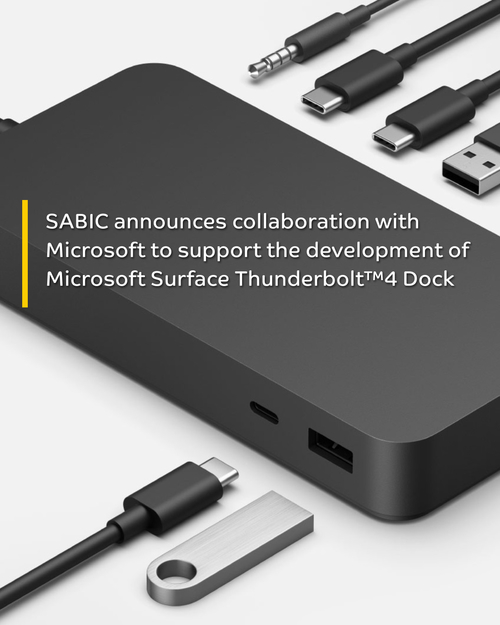 τελευταία εταιρεία περί Συνεργασία με τη Microsoft Corporation για την υποστήριξη της ανάπτυξης του Microsoft Surface ThunderboltTM4 Dock