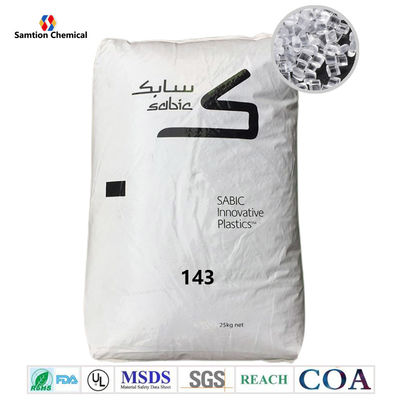 Ποιότητα  UV Stabilized S-Plastic  143 Polycarbonate Plastic Resin HB 10.5 MFR εργοστάσιο