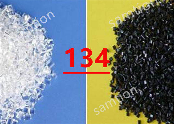 Το S-Plastic  134 μη αλογενωμένο. 3,5 MFR. Συμμορφούμενο με την FDA σε επαφή με τρόφιμα σε περιορισμένα χρώματα.