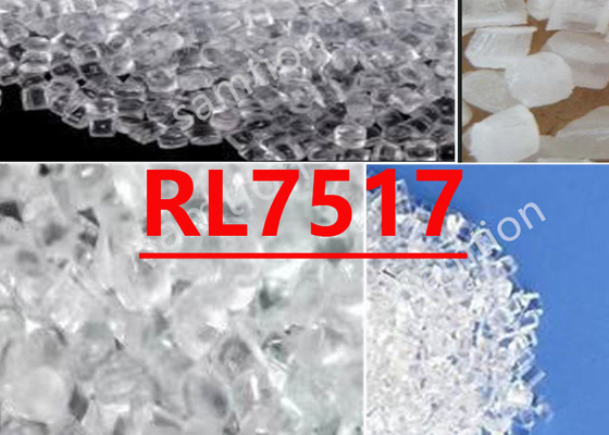 Η ρητίνη S-Plastic Lexan RL7517 συμμορφώνεται με τους κανονισμούς του FDA (περιορισμένο χρώμα). 2.5 MFR. Εφαρμογές πώσιμου νερού / εκχύλισης με ένεση.