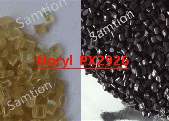 Η ρητίνη S-Plastic Thermocomp Noryl_PX2926 είναι ενισχυμένο PPE υψηλού μοδίου + PS. 5VA με ονομαστική ισχύ 2,5 στο μαύρο και 3,0 στο γκρι.