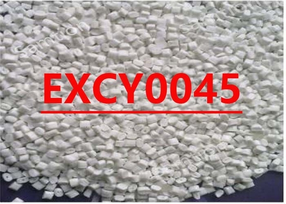 Το σύστημα S-Plastic cycoloy EXCY0045 μη βρωματοποιημένο και μη χλωριωμένο FR για να ανταποκρίνεται στο UL94 V0 σε 0,8 mm, διαθέτει ισορροπημένο