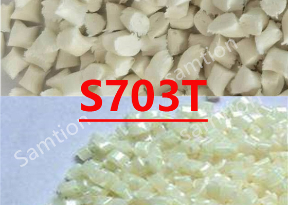 Η ρητίνη S-Plastic Cycolac S703T είναι ένα ABS υπερ-υψηλής ροής που αναπτύχθηκε για εφαρμογές ένεσης / στύσης λεπτών τοιχωμάτων.