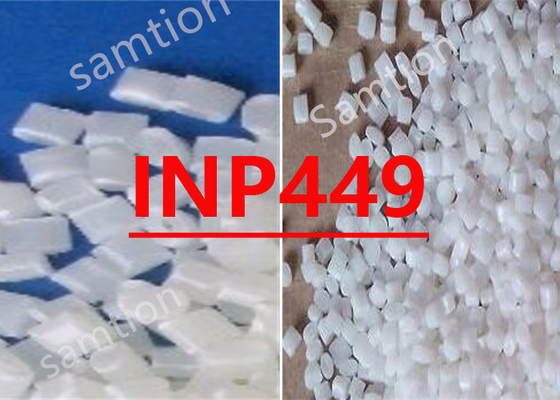 Το S-Plastic Cycolac INP449 είναι ρητίνη T-SAN (Teflon (PTFE) -Styrene-Ancrylonitrile) για χρήση ως αντι-τρυπαντικό FR