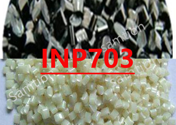 Η S-Plastic Cycolac INP703 είναι ρητίνη ABS υψηλής θερμοκρασίας και βασίζεται στο αλφαμεθυλοστυρένιο, ακρυλοντρυλοβουταδιενοστυρένιο (AMS-A)
