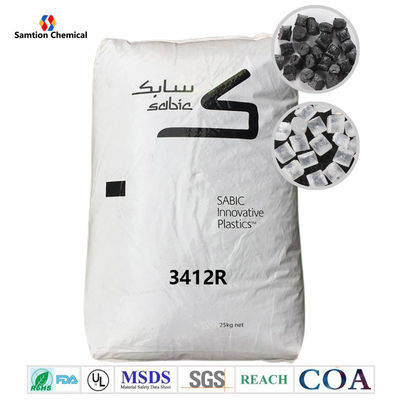 Το S-Plastic  PC 3412R 20% GR, παρέχει βελτιωμένες μηχανικές ιδιότητες και UL94 V-1 με εκπομπή μούχλας 0,058 ιντσών.