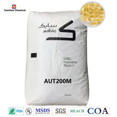 Ultem AUT200M S-Plastic Pei Resin Pellets Bulk Διαφανές πολυαιθεριμίδιο υψηλής ροής (Tg 217C)