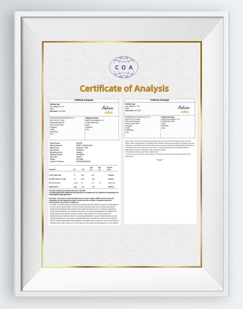 ΚΙΝΑ SAMTION INTERNATIONAL LIMITED Πιστοποιήσεις